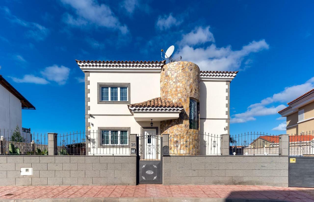 Villa, Private Heated Pool And Jacuzzi . Maspalomas  Eksteriør billede
