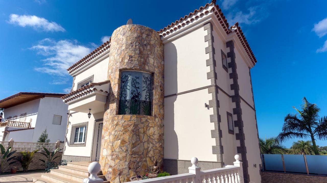 Villa, Private Heated Pool And Jacuzzi . Maspalomas  Eksteriør billede